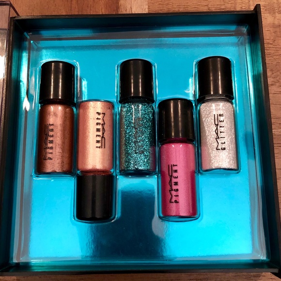 MAC Cosmetics Other - MAC Cosmetics Glitter & Pigment 5 Piece Lot RARE